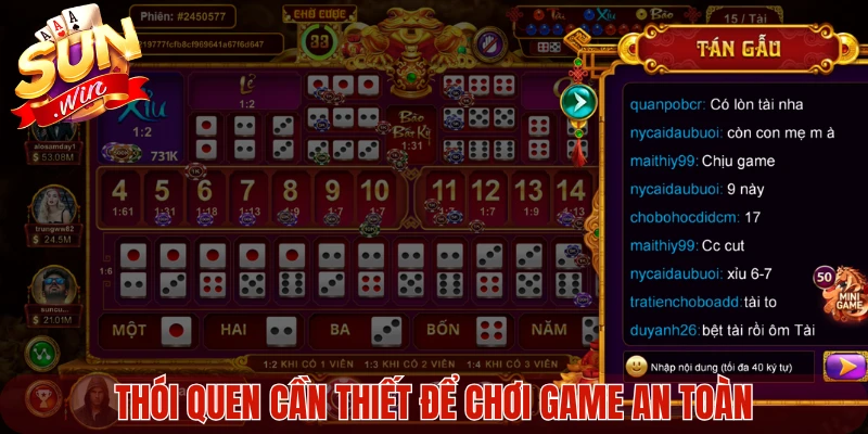 Thói quen cần thiết để chơi game an toàn